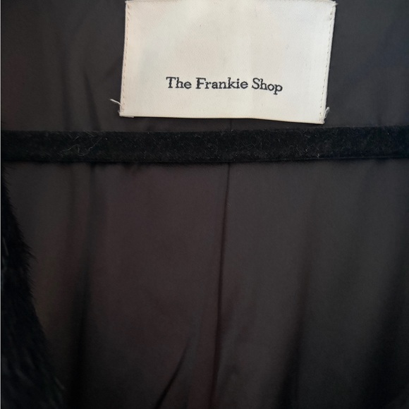 Frankie Shop Dark Brown Faux Fur Coat - Picture 4 of 9